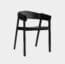 Silla De Comedor De Madera Ludye New Negro