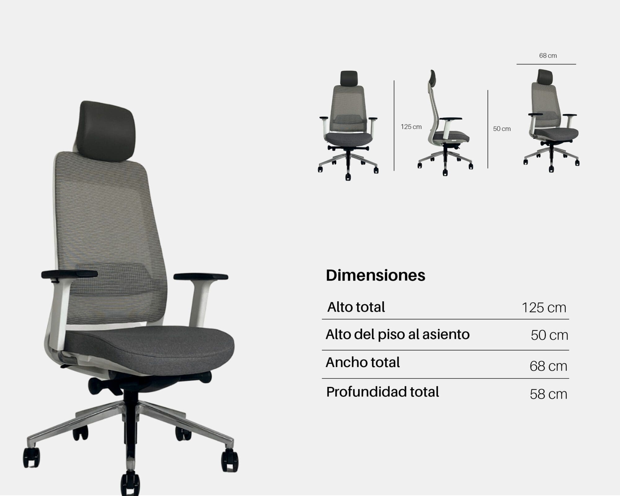 Sillas De Oficina Silla De Escritorio Silla De Escritorio Nihmo 5 Gerencial