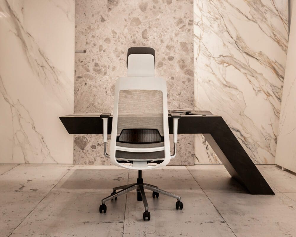 Sillas De Oficina Silla De Escritorio Silla De Escritorio Nihmo 5 Gerencial Blanco