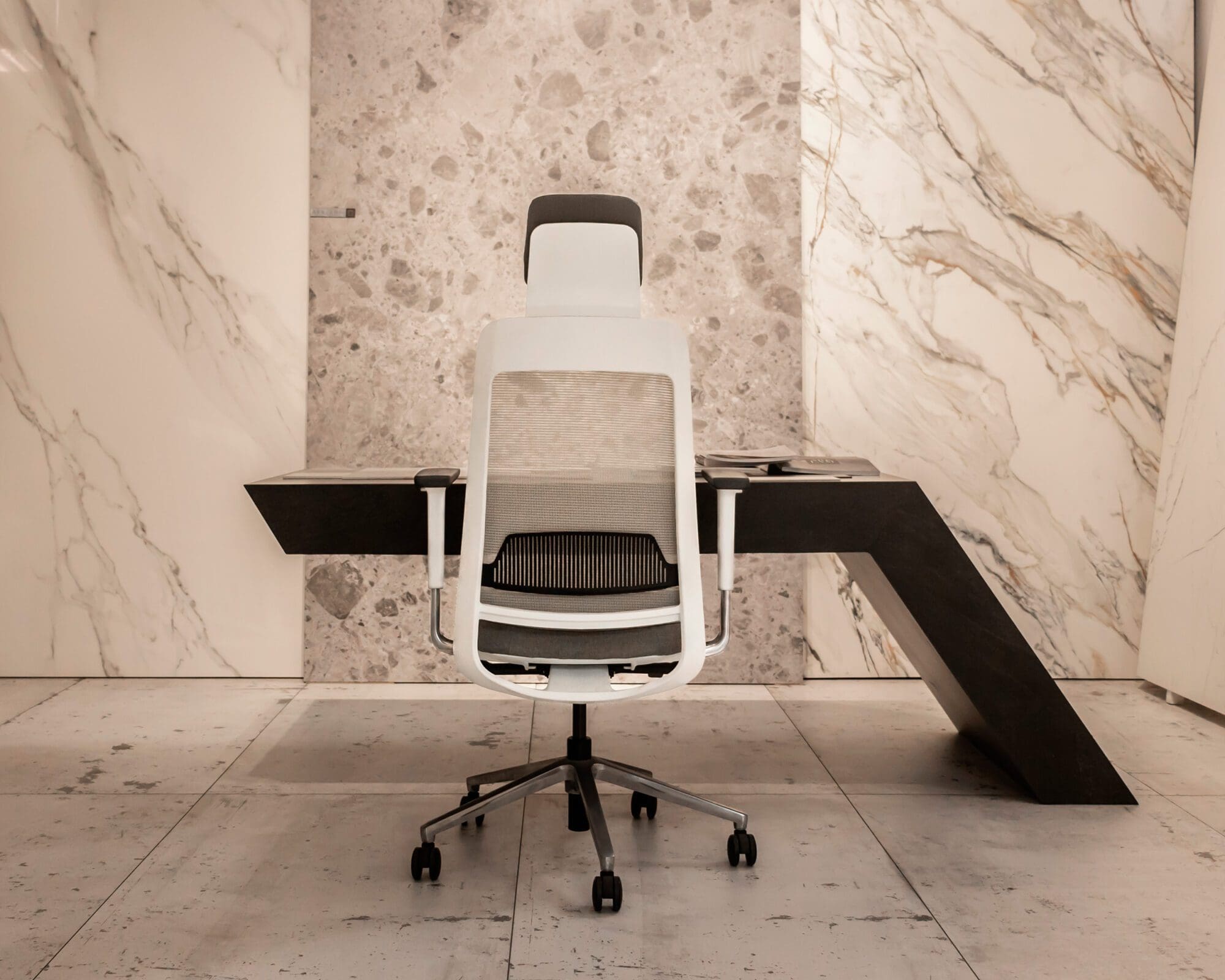 Sillas De Oficina Silla De Escritorio Silla De Escritorio Nihmo 5 Gerencial Blanco