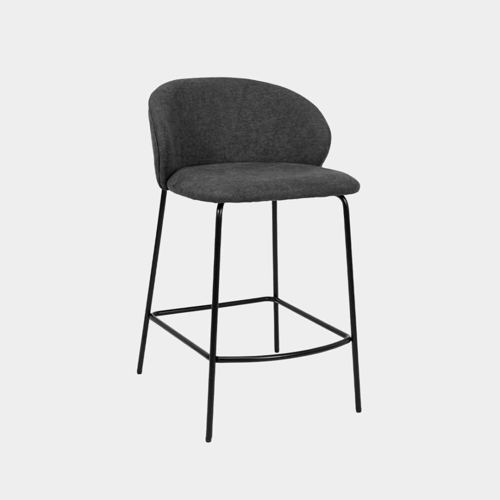 Silla Alta Para Barra Ruffi Marrón