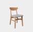Silla De Comedor De Madera Buhl New Marrón Claro