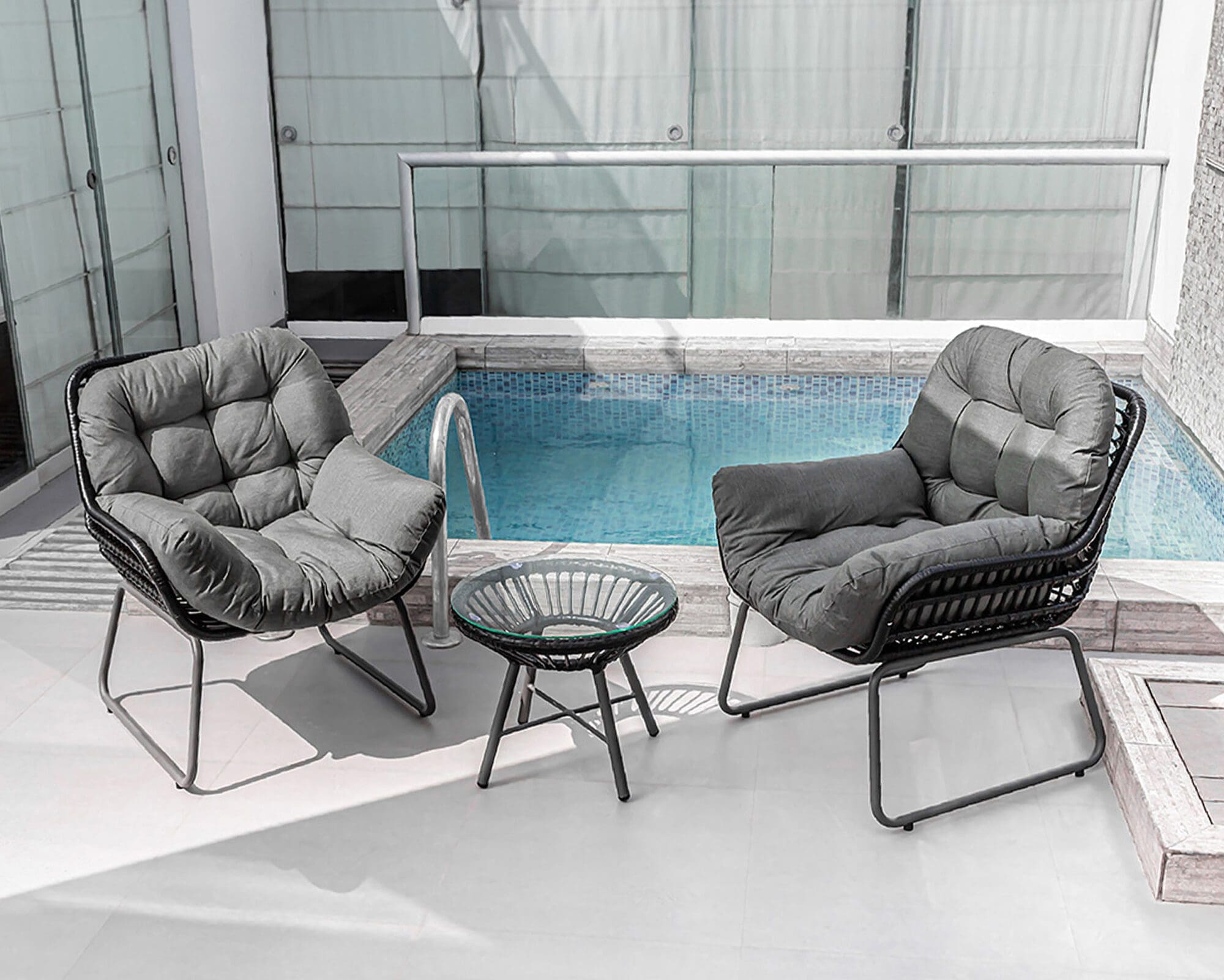 Silla De Terraza Daikiri Dark