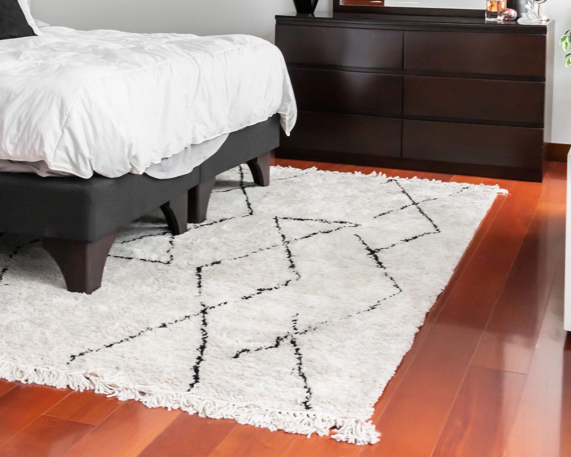 Alfombra Masai Blanco Medium