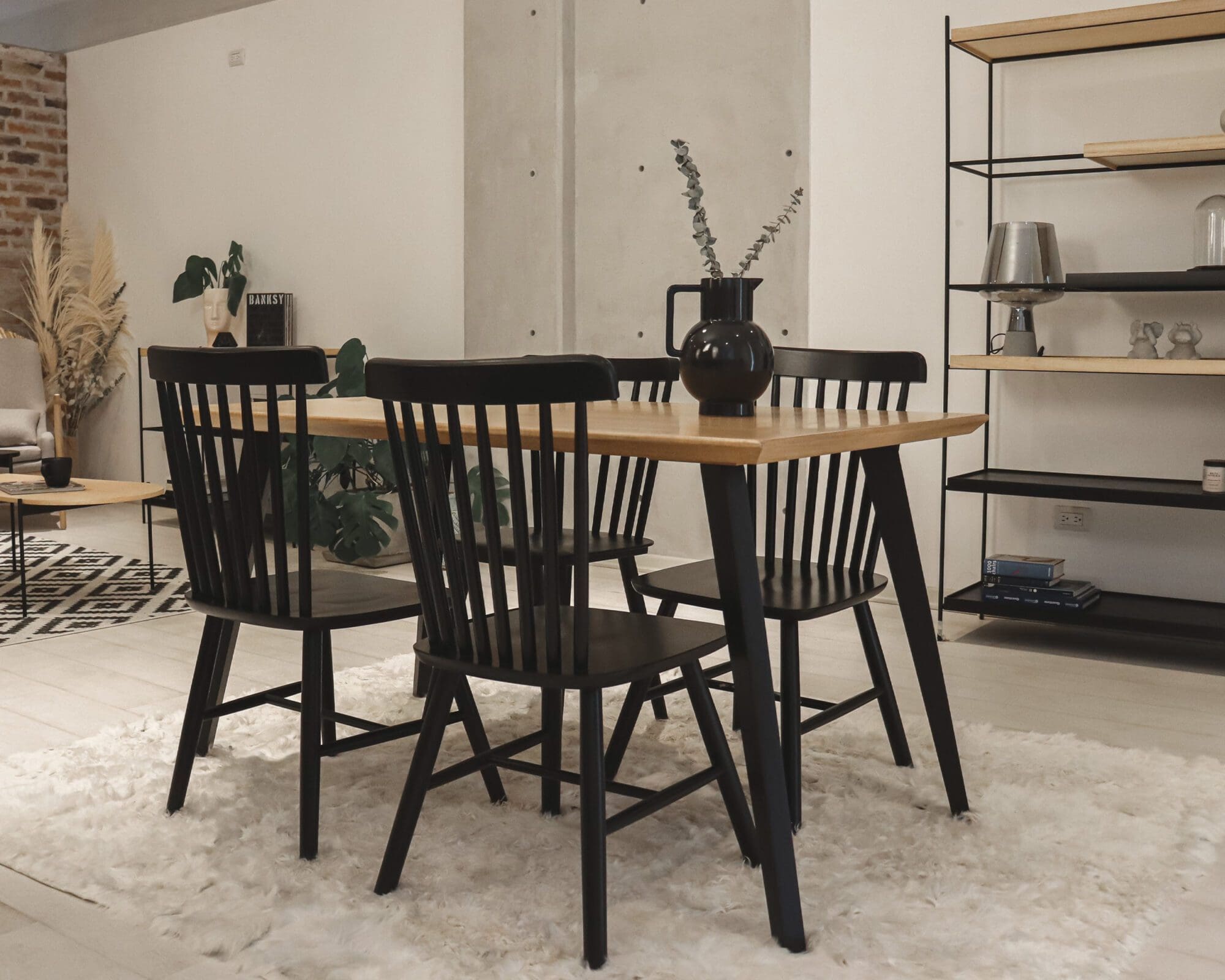Silla De Comedor Alland Black