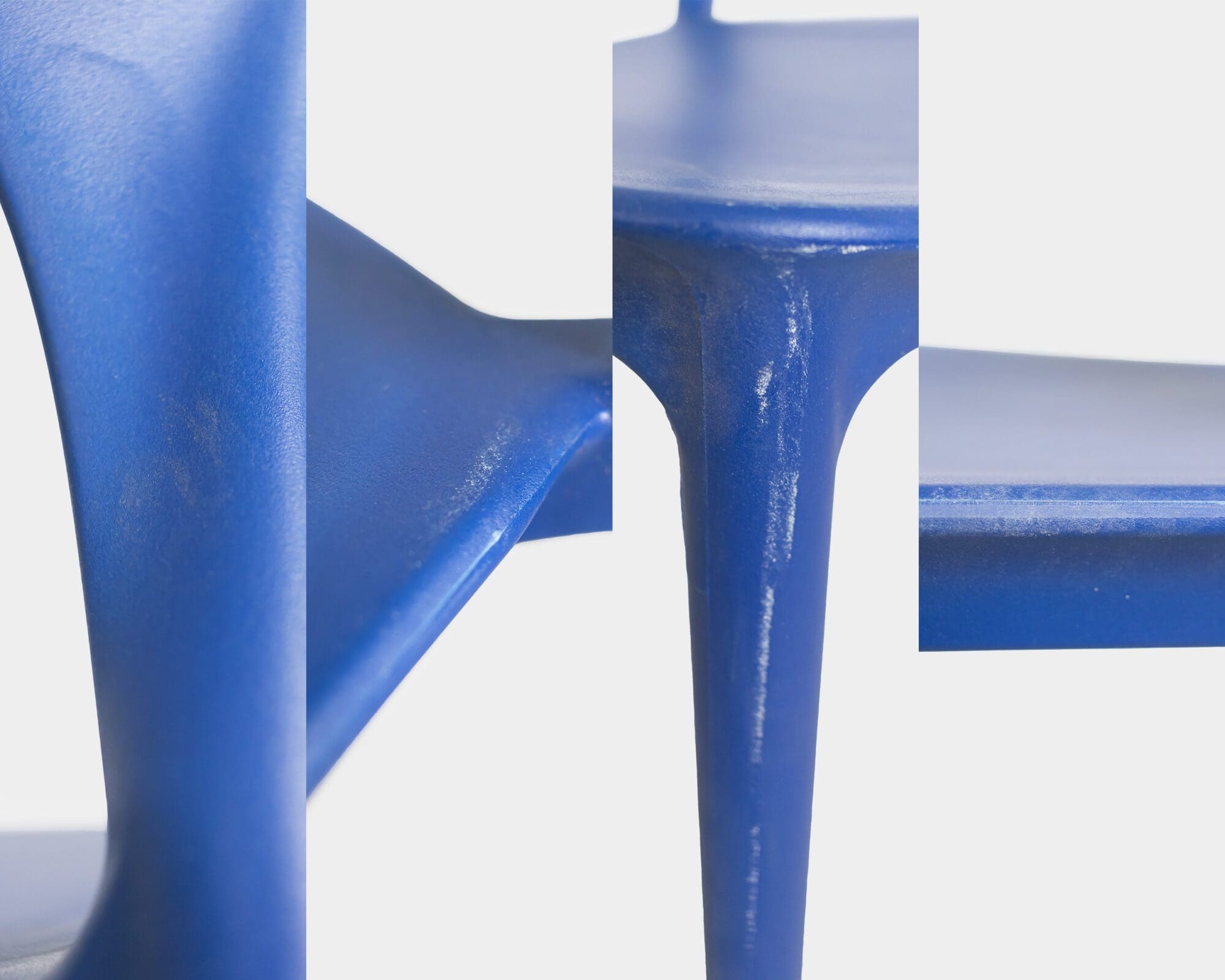 Silla De Comedor De Madera Ludye Azul