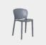 Silla De Comedor De Plástico Strainer Gris