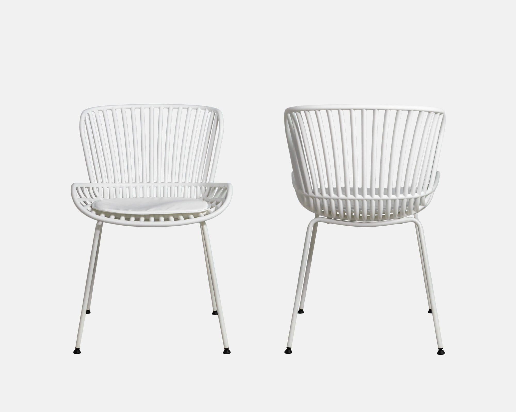 Silla De Comedor De Plástico Terre Blanco