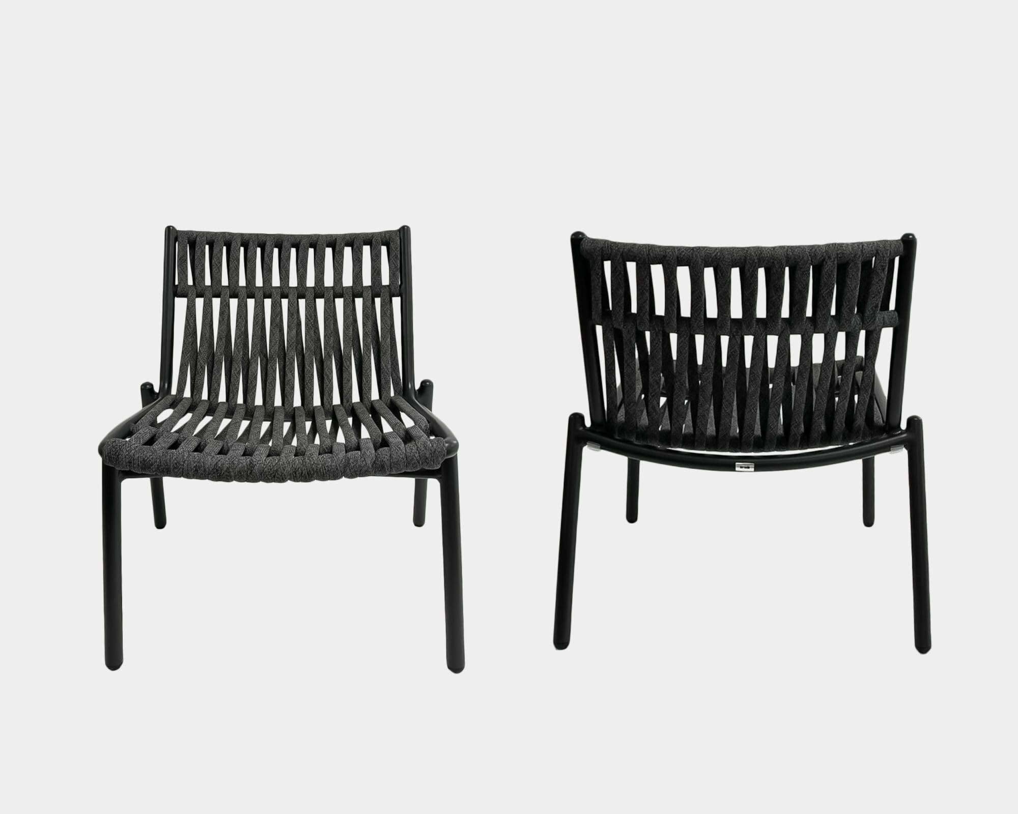 Butaca De Terraza Comte Negro