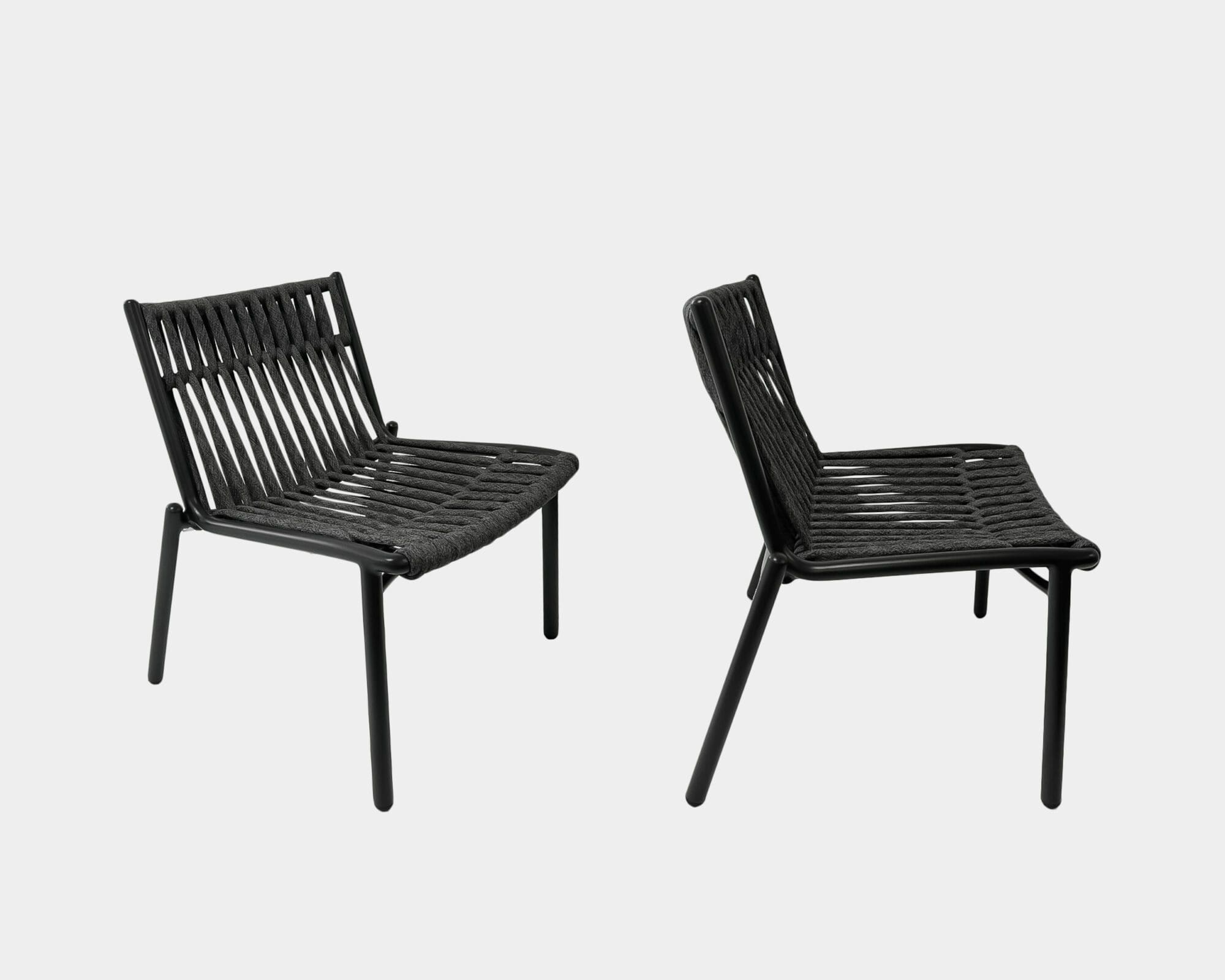 Butaca De Terraza Comte Negro