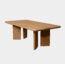 Mesa De Centro De Madera Rome Marrón