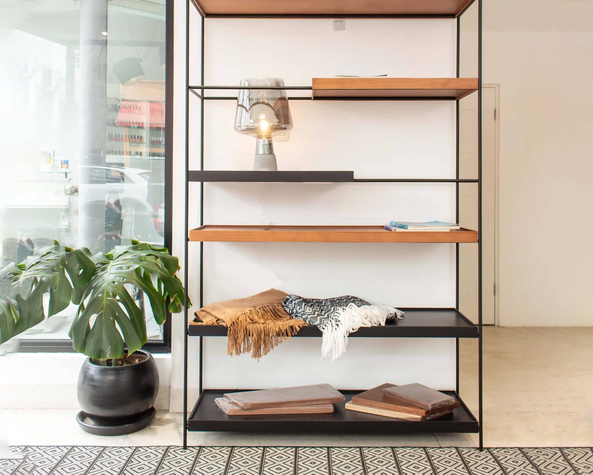 Estante Mueble Para Tv Slide Walnut 1