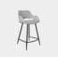 Silla De Comedor De Tela Backseat Gris