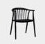 Silla Vima Exteriores Color Negro