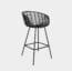 Silla Alta Para Barra Lincon Negro