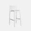 Silla Alta Para Barra Lambite Blanco