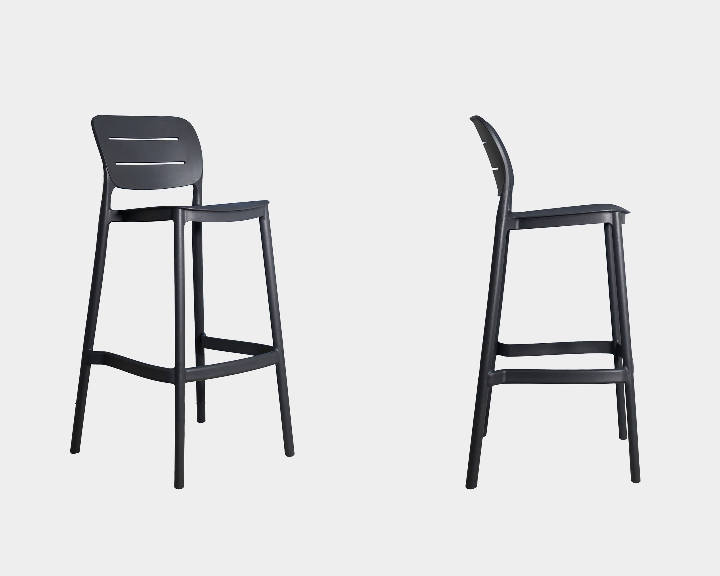 Silla Alta Para Barra Lambite Negro Silla Alta Para Barra Lambite Negro
