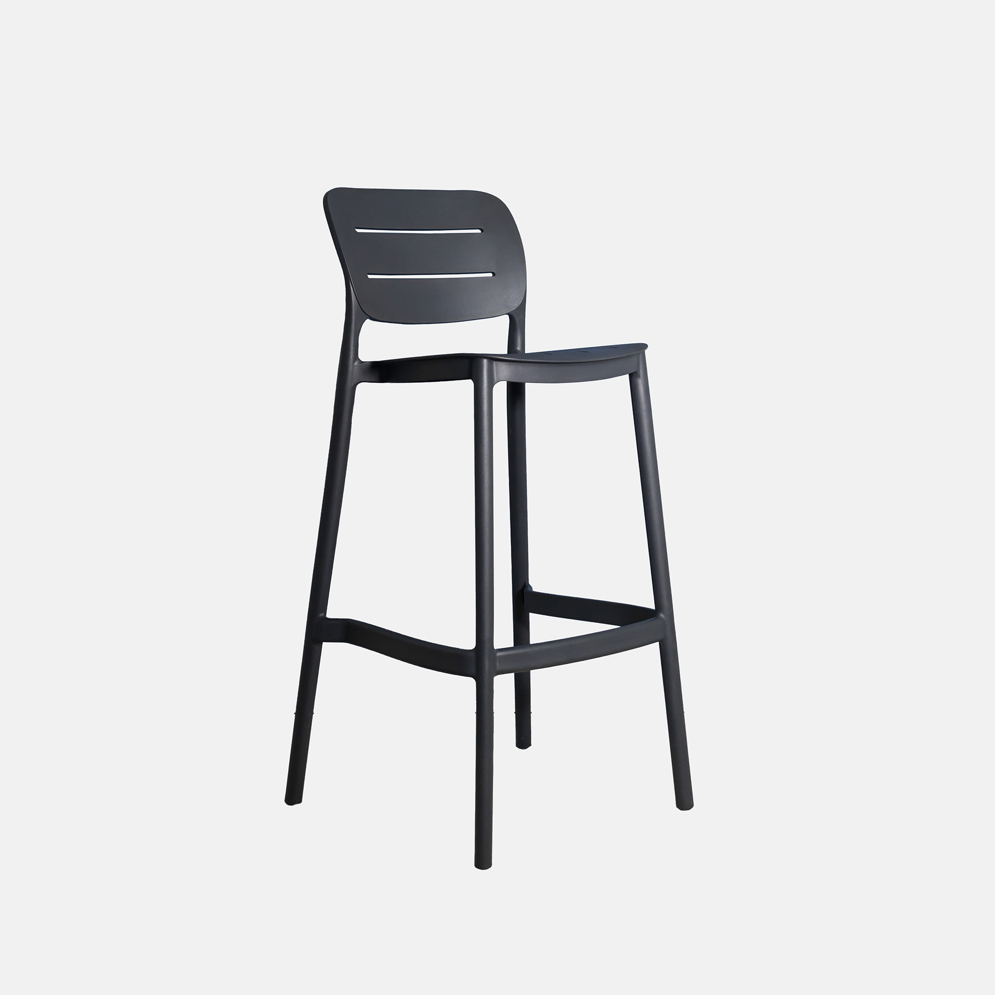 Silla Alta Para Barra Lambite Negro Silla Alta Para Barra Lambite Negro