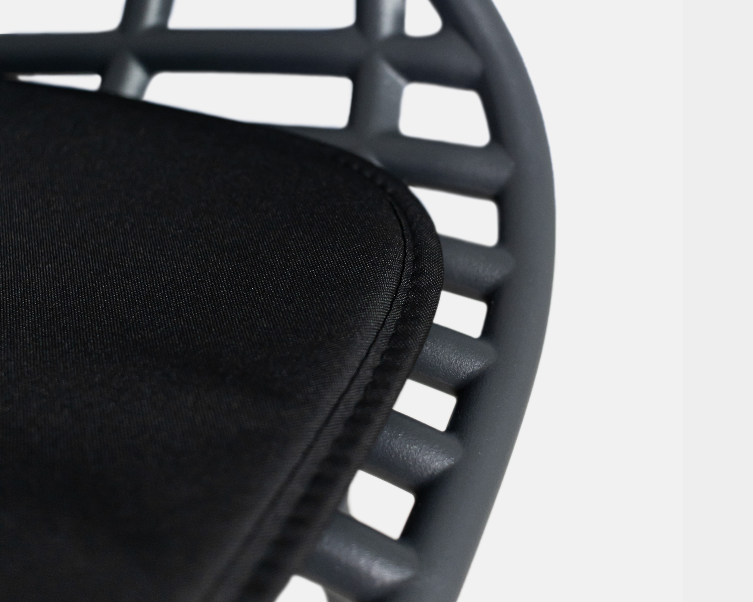 Silla De Comedor De Plástico Colme Negro Silla De Comedor De Plástico Colme Negro