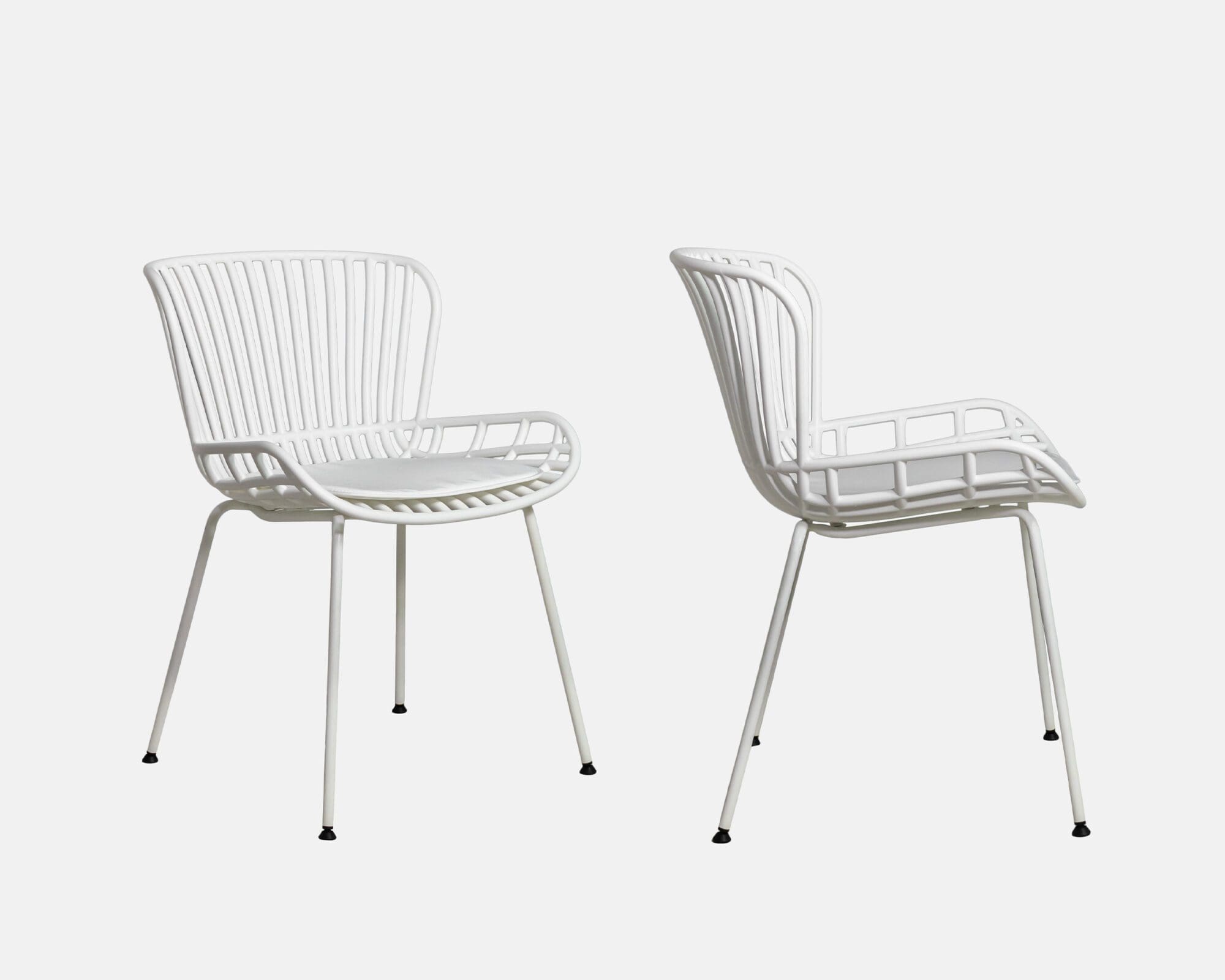 Silla De Comedor De Plástico Terre Blanco