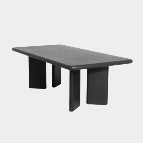 Mesa De Centro De Madera Rome Negro