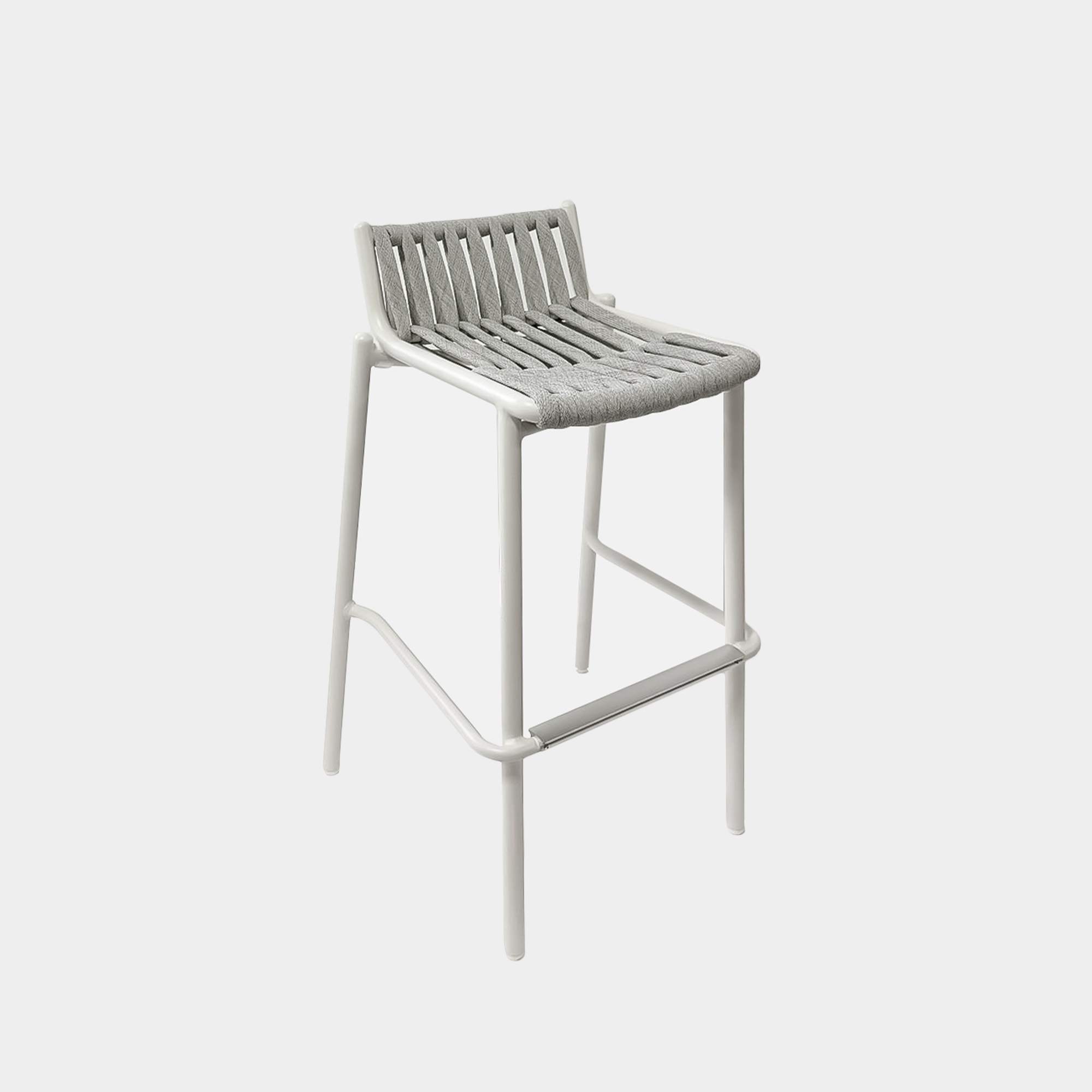 Silla De Terraza Alta Comte Blanco Silla De Terraza Alta Comte Blanco