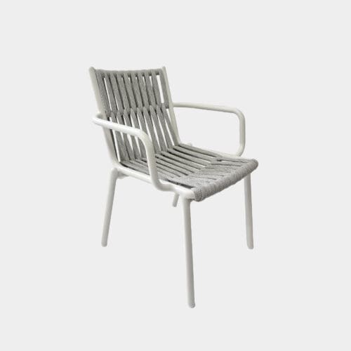 Silla De Terraza Comte Blanco