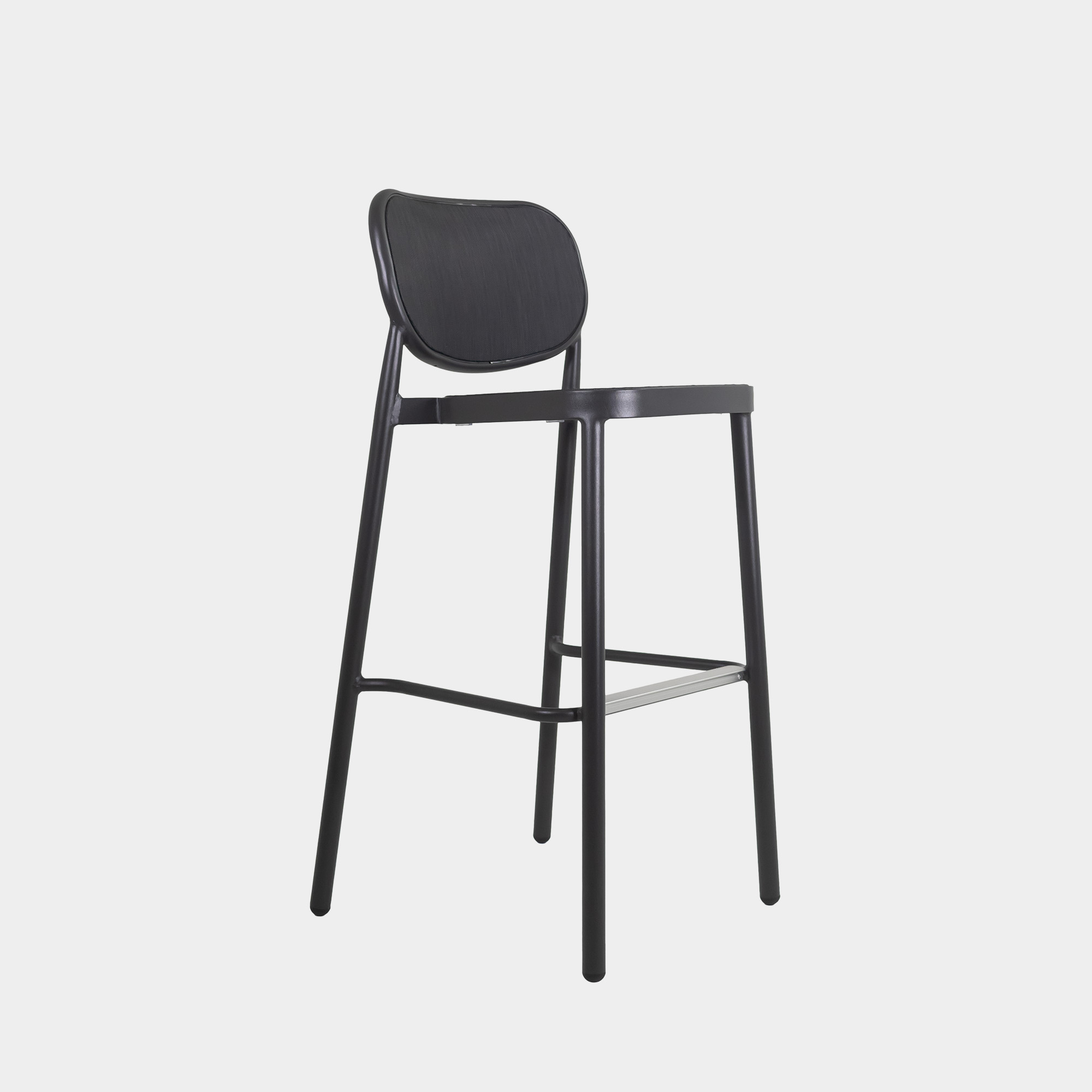 Silla Alta Para Barra Moraig Black Silla Alta Para Barra Moraig Black