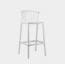 Silla Alta Para Barra Vima White