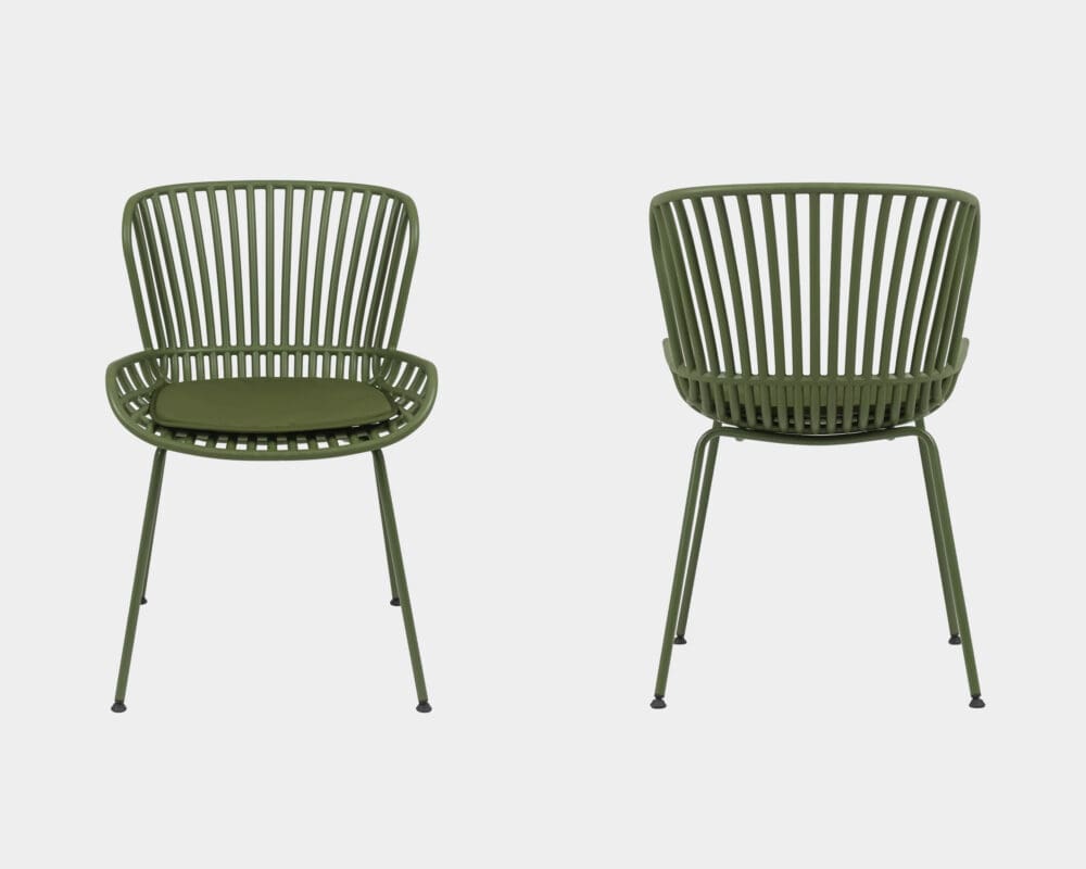 Silla Comedor Terre Polipropileno Verde
