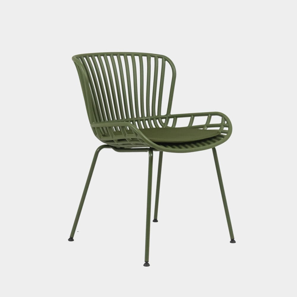 Silla Comedor Terre Polipropileno Verde