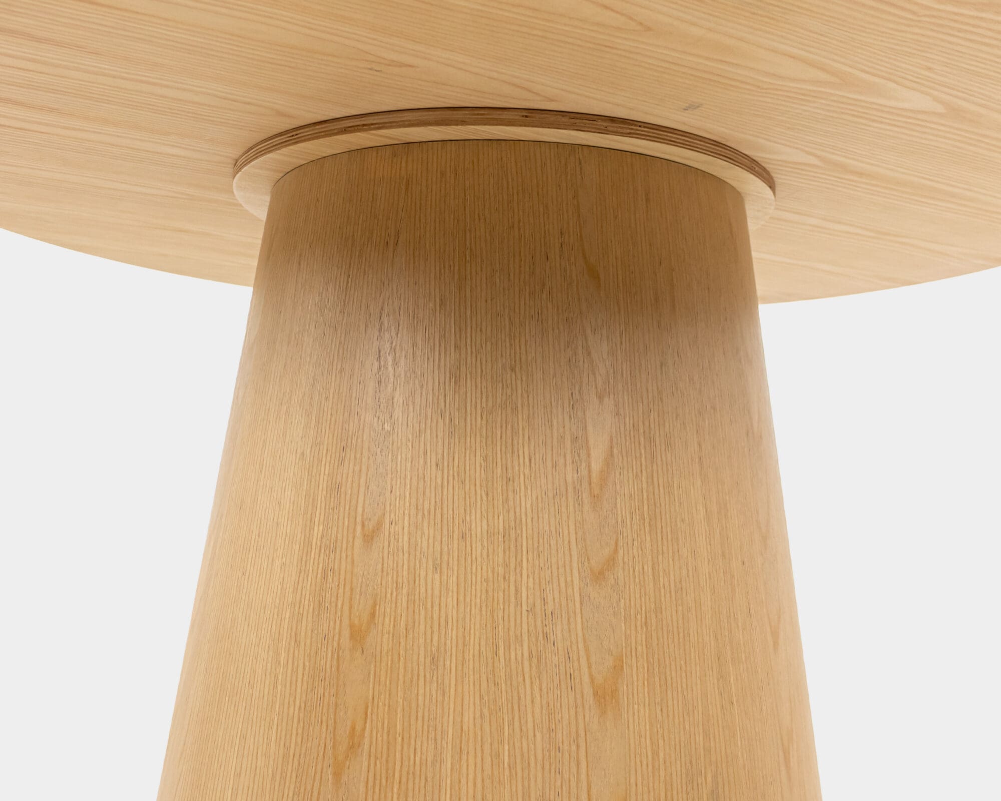 Mesa De Madera Mush Marrón Oscuro