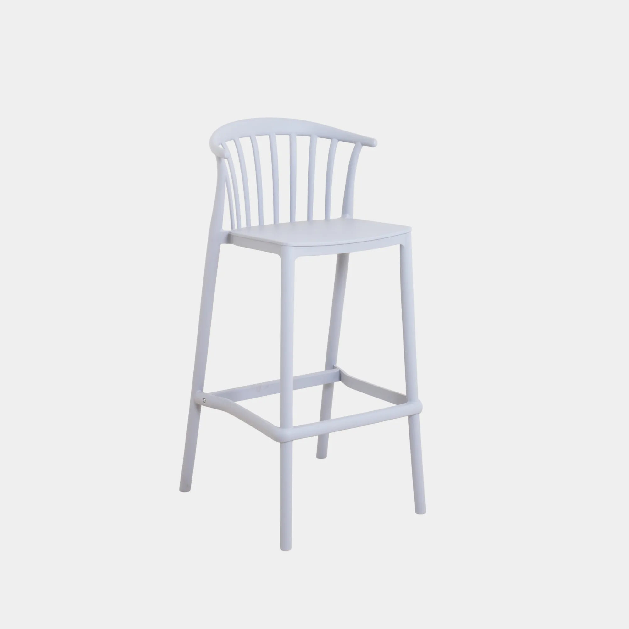 SILLA BAR VIMA POLIPROPILENO SIN UV GREY