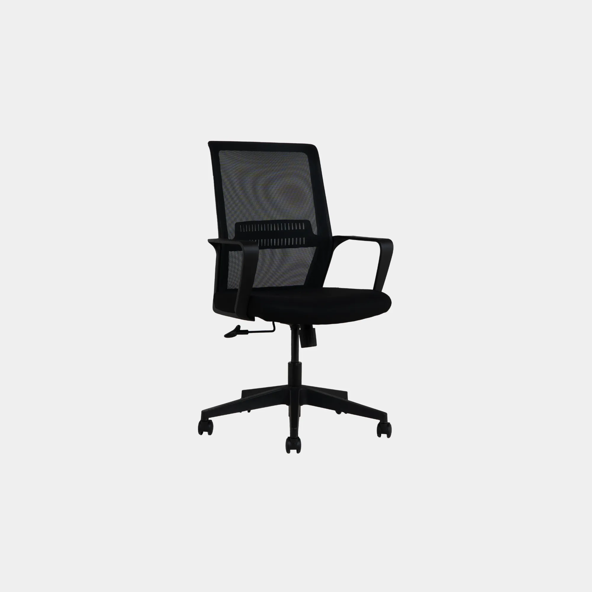 SILLA OFICINA NIHMO 1 NEW MALLA Y NYLON BLACK