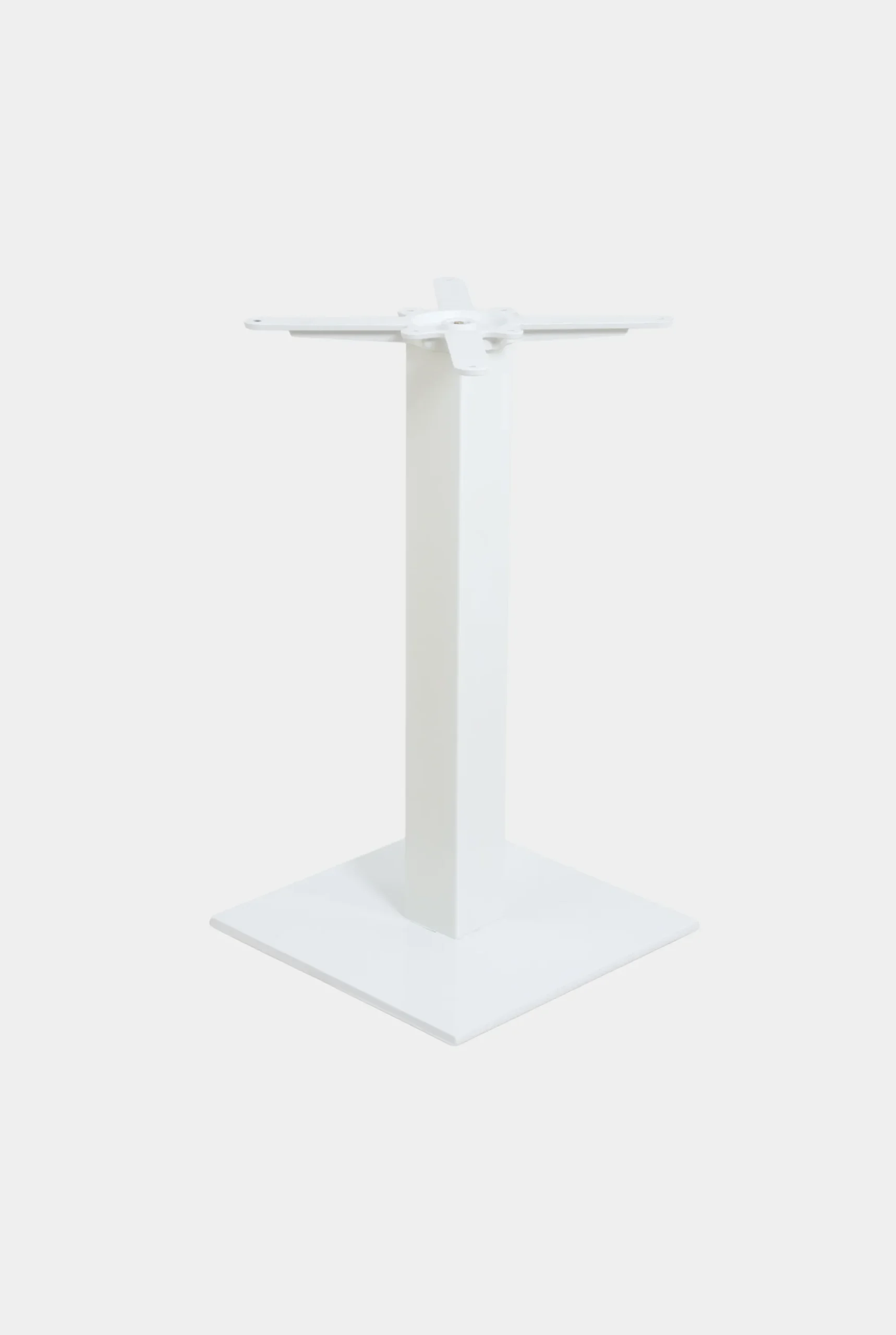 BASE SQUARE METAL WHITE 400 X 400